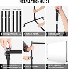 Backdrop Stand with Casters