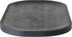 Bloomingville Wide Mango Wood Serving Board, Black