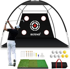 Bltend Golf Practice Hitting Net - 10x7ft Golf Nets