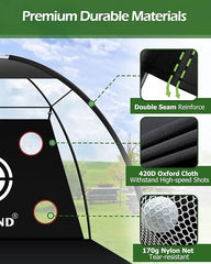 Bltend Golf Practice Hitting Net - 10x7ft Golf Nets