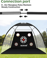 Bltend Golf Practice Hitting Net - 10x7ft Golf Nets