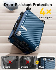 Carry On Luggage - Suitcase for Traveling