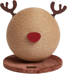 Cat Tree Reindeer Cat Tree, Unique Multifunction Cat Furniture for Kitten or Adult Cat, Jute Scratching Posts Protect Pet Paws Indoor