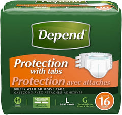 Depend Protection with Tabs