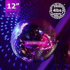 Disco Ball - 12 Inch Mirror Disco Bal