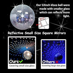 Disco Ball - 12 Inch Mirror Disco Bal