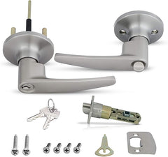 Door Lever-Satin Nickel-New