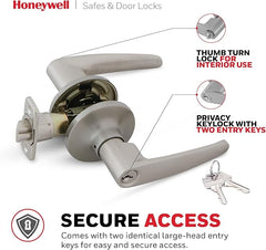 Door Lever-Satin Nickel-New