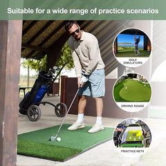 Dual-Turf Golf Mat Thickened 5x4ft Golf Mats