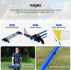 EastPoint Sports Easy Setup Badminton Set