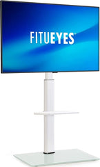 FITUEYES White TV Stand Mount for 32-60 inch TV Screen