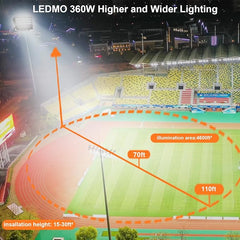 Flood Light Outdoor 360W - 42,000LM