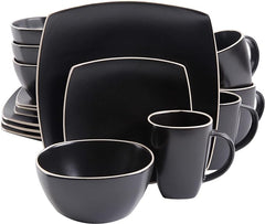 GH SoHo Lounge Matte Black 16p Dinner Set