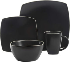 GH SoHo Lounge Matte Black 16p Dinner Set