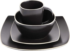 GH SoHo Lounge Matte Black 16p Dinner Set