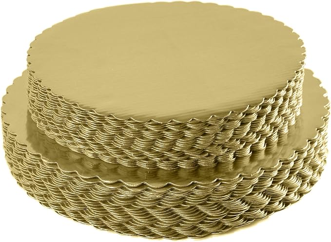 Gold Cakeboard Round