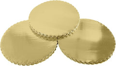 Gold Cakeboard Round