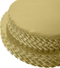 Gold Cakeboard Round