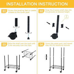 Heavy Duty 6-Shelf Shelving