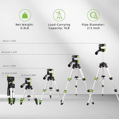 Huepar 19.7" Portable Laser Level Tripod