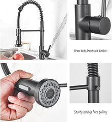 Kitchen Faucet with Pull Down Sprayer-BNIB