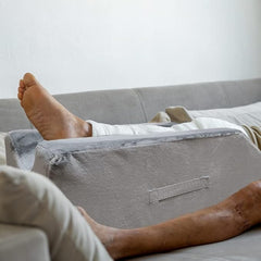 Leg Elevation Wedge Support Pillow with Handles After Surgery