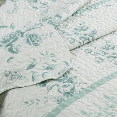 MarCielo 3-Piece Quilt Set Lightweight Bedspread Set- King Size