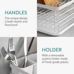 Navaris Dish Drainer Rack