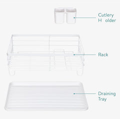 Navaris Dish Drainer Rack