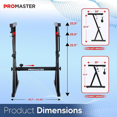 Piano Keyboard Stand - 20-34 Inches Adjustable