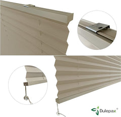 Pleated blinds RV Blinds Pleated Shades, 62" W x 32" L