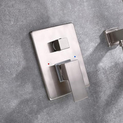 RBROHANT Wall Mounted Bathtub Faucet with Hand Shower