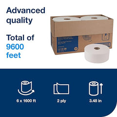 Tork Advanced 12021502 Jumbo Bath Tissue Rolled