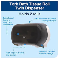 Twin Bath Tissue Roll Dispenser