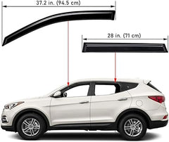 Window Visor Deflector Rain Guard