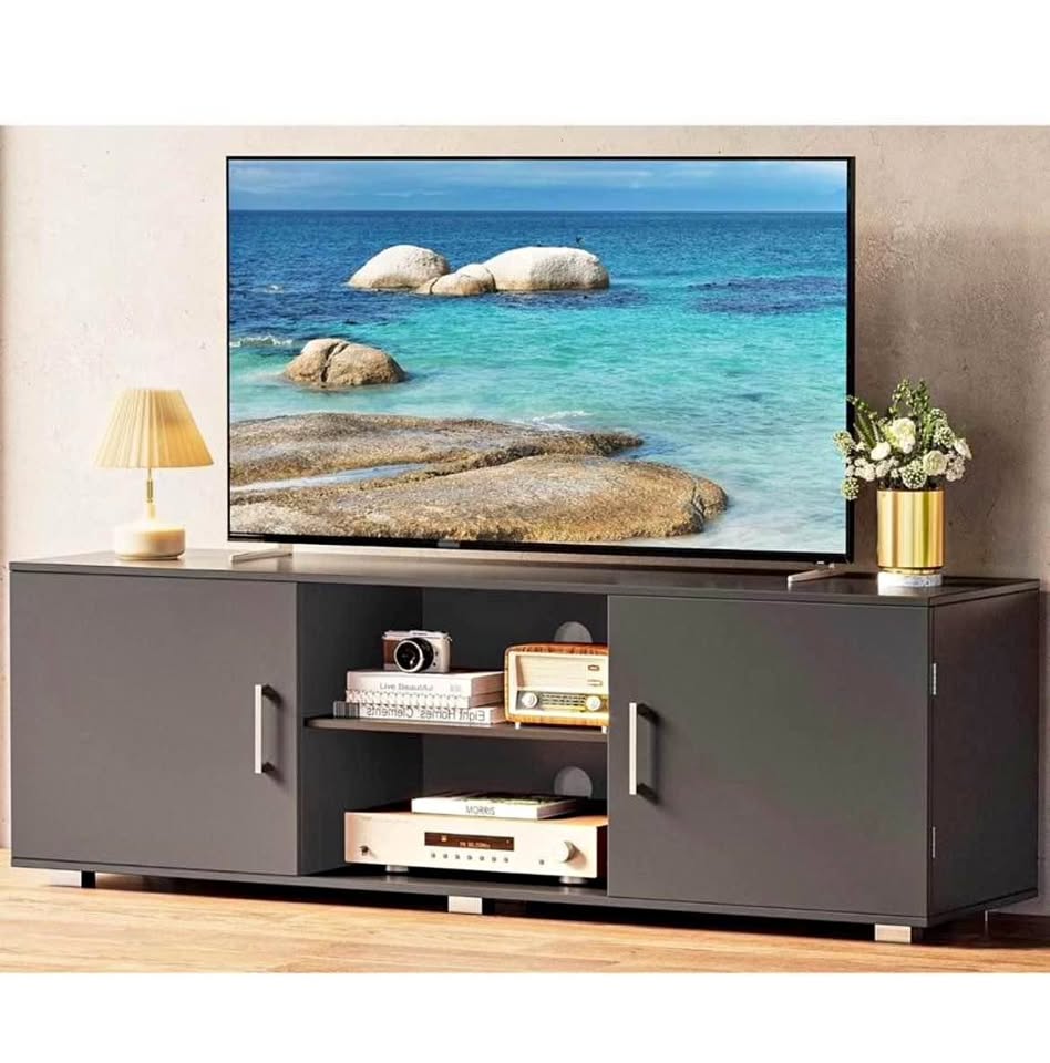 Huuger TV Stand for up to 65 Inches TV