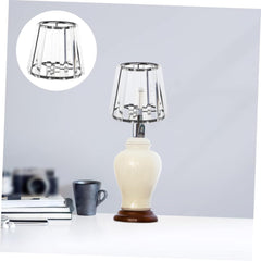 2pcs Transparent Glass Lampshade Lamp Shade Table