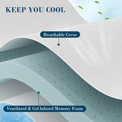 3 Inch Queen Memory Foam Mattress Topper