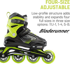 Bladerunner by Rollerblade Phoenix Boys Adjustable Fitness Inline Skate